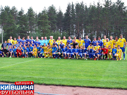 Зірки футболу України переграли «Рубін»