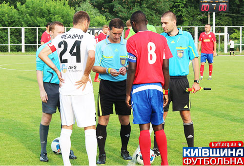 Наші на матчі ФК «Обухів» — «Олімпік»